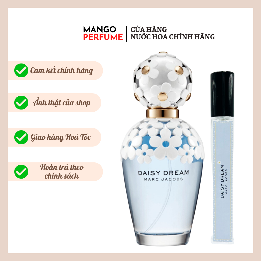 Nước hoa chiết Nữ Marc Jacobs Daisy Dream EDT | Thanh mát - Tiểu thư - Dễ thương | Mango Perfume