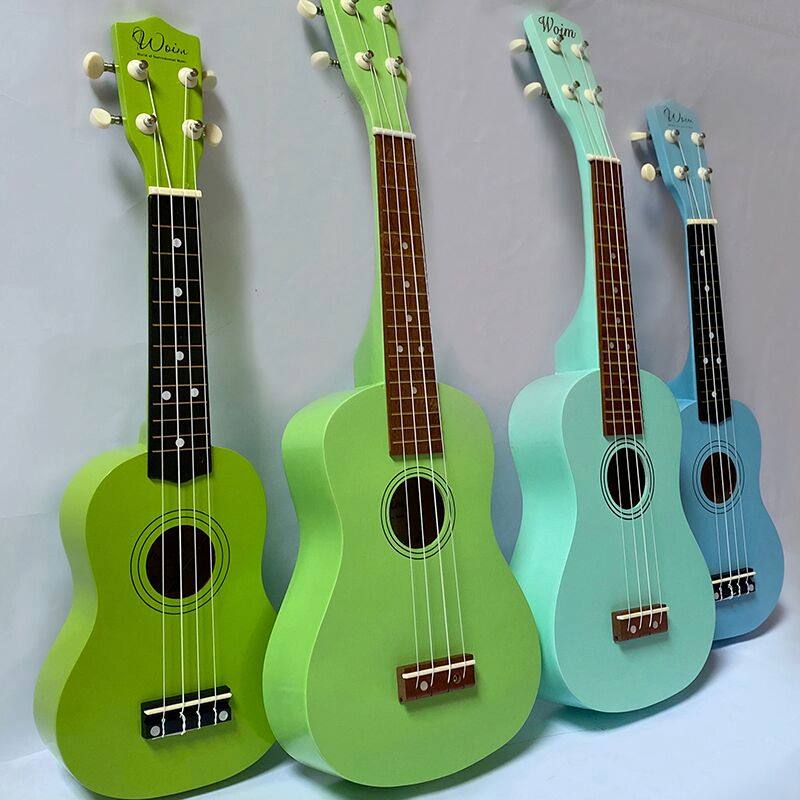Đàn Ukulele Soprano Gỗ Nhập Khẩu Size 21inch