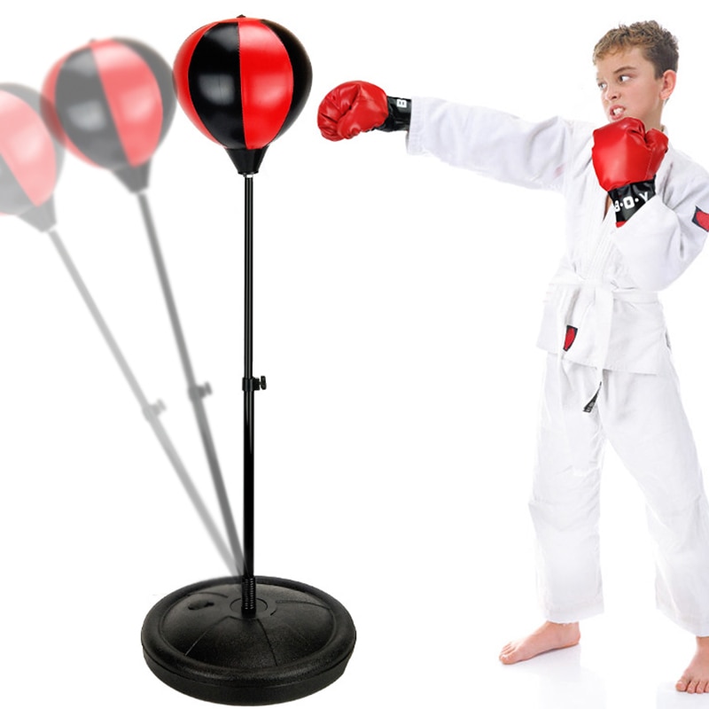 Bộ đấm bốc , Bộ đấm boxing phản xạ cho bé, rèn luyện khả năng phản xạ và thể lực cho bé, tự tin vận động
