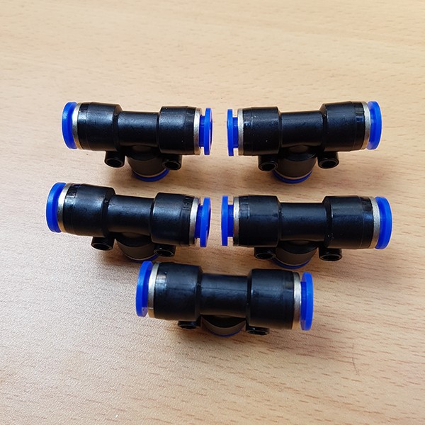 Combo 10 tê nối nhanh ống 8mm