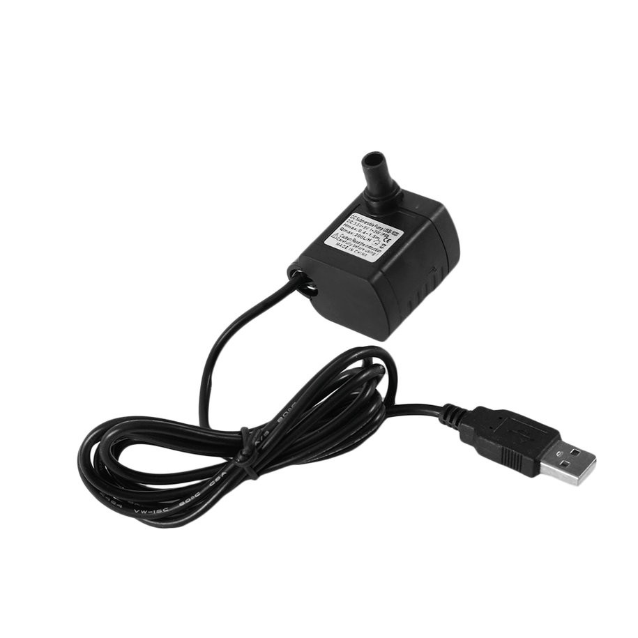 Thiết bị bơm mini cáp USB cho máy bơm nước hồ cá ykdc3.5-9v 3W