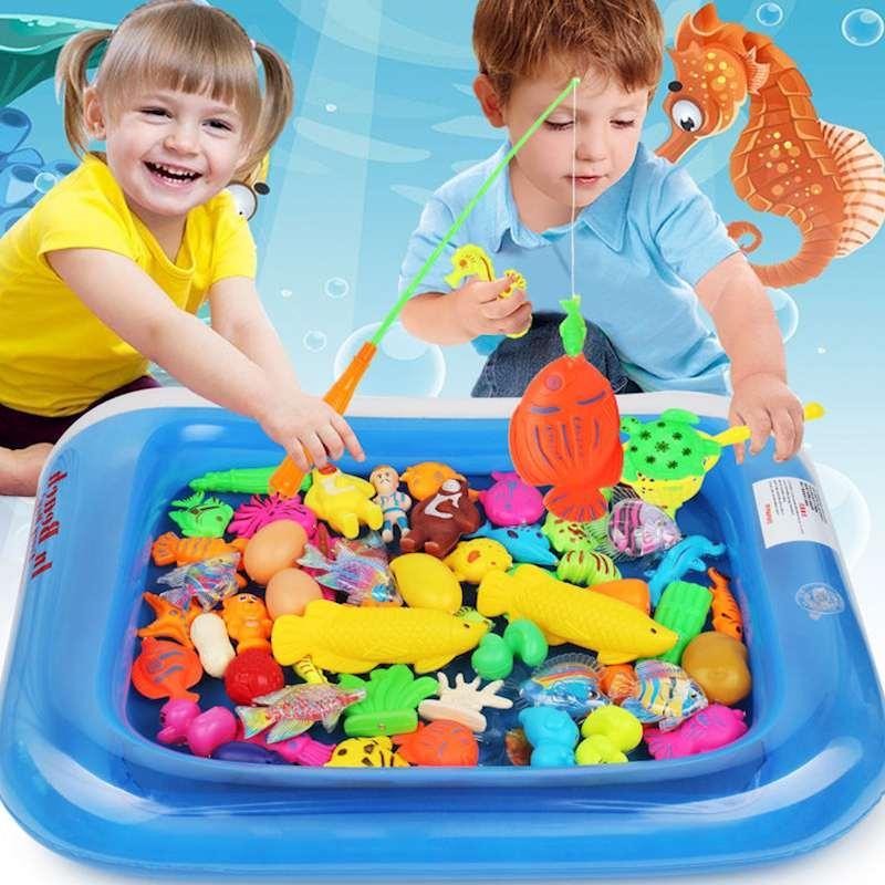 Đồ Chơi Câu Cá Kèm Phao, Đồ Chơi Trẻ Em, Tạo Không Gian Vui Chơi Thỏa Thích Cho Bé, Giúp Bé Yêu Phát Triển Nhạy Bén Hơn, Khuyến Mãi Khủng Lên Đến 50%