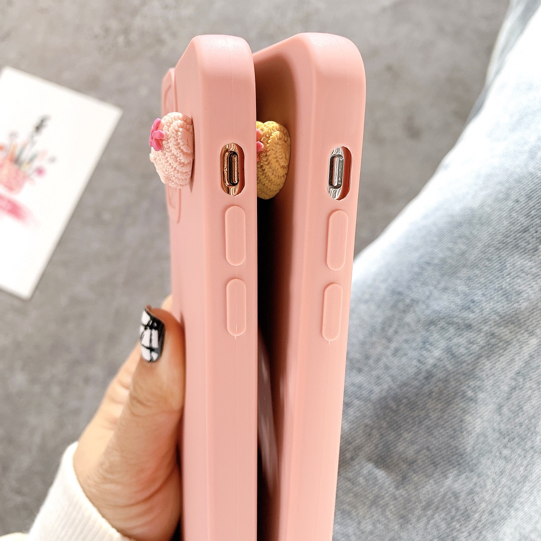 Ốp Lưng Basic Camera Nổi - Mẫu Heart Nổi