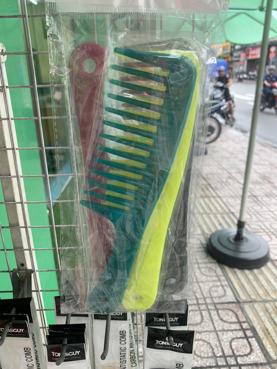 Lược gỡ rối răng thưa chải tóc xoăn tóc rối bền đẹp