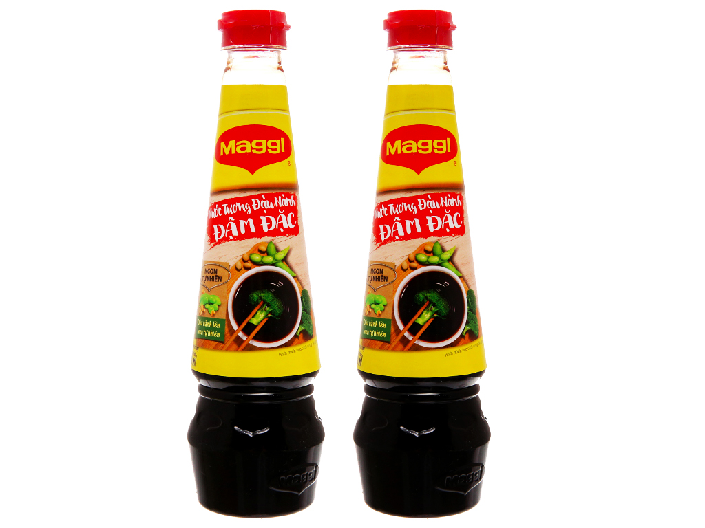 [HCM]Combo 2 chai nước tương đậm đặc nắp đỏ Maggi 300ml