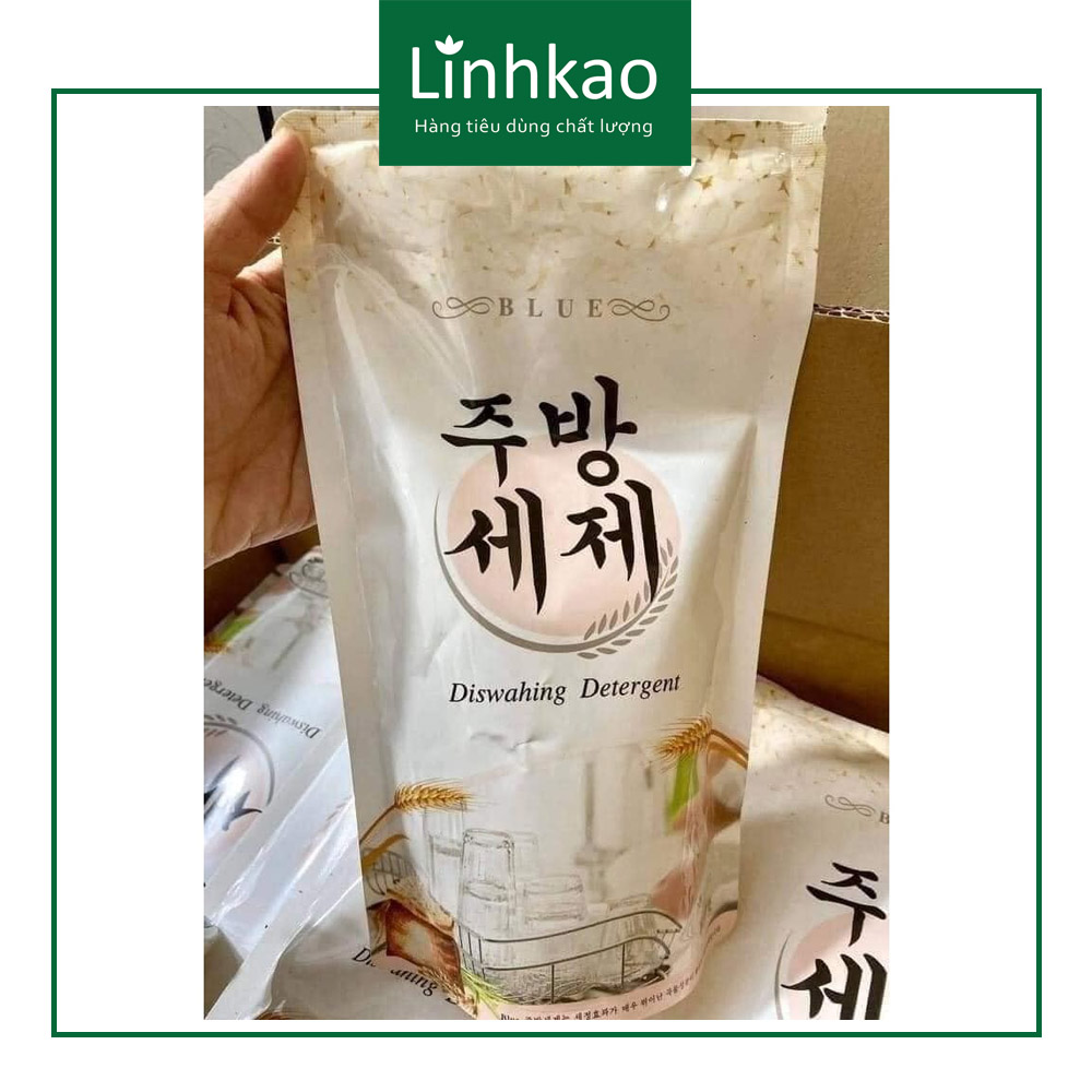 Nước rửa chén tinh chất gạo Blue  Hàn Quốc 800ml