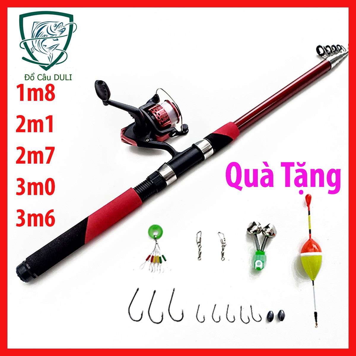 Bộ cần câu máy giá rẻ Màu Đỏ- Tặng bộ phụ kiện câu trị giá 50k - trọn bộ cần câu máy giá rẻ, bộ cần câu máy, trọn bộ cần câu máy giá rẻ, bộ cần câu cá - Duli