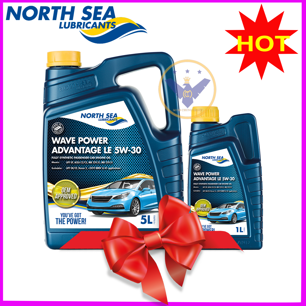 Combo 6l nhớt multvis adt c3 5w-30 dexos2 cho xe chevrolet colorado