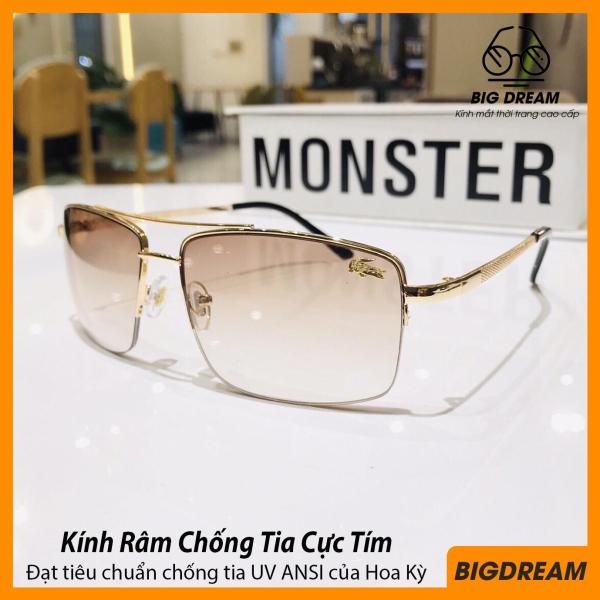 Giá bán [BẢO HÀNH 12 THÁNG] Kính mát nam thời trang cao cấp LC8307 - Mắt kính nam đi nắng - Kính thời trang nam chống tia UV - Tặng kèm hộp da cao cấp + Khăn lau