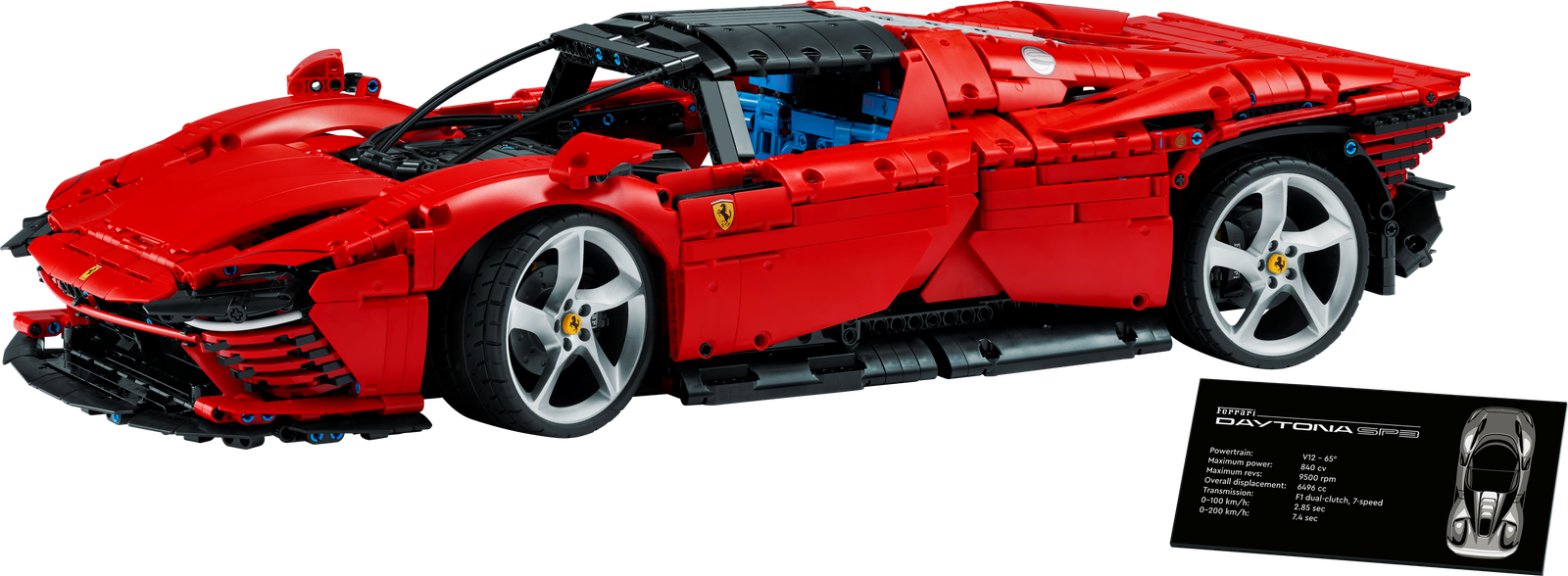 [HAPPY BRICKS] LEGO  TECHNIC - 42143 - FERRARI DAYTONA SP3