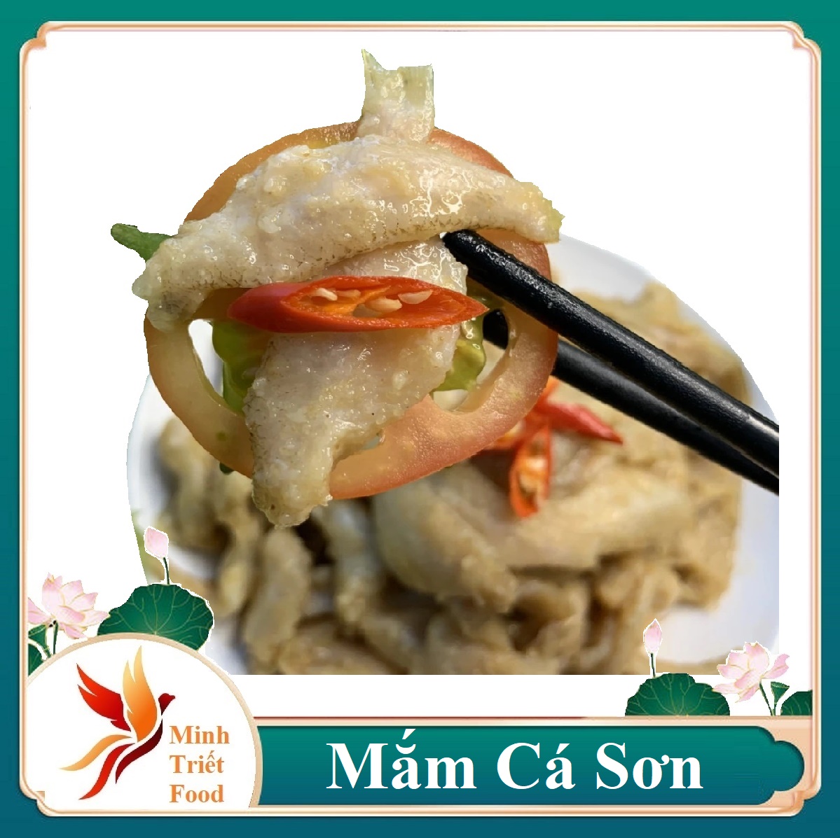 Mắm cá sơn- mắm mồng gà đặc sản cà mau hương vị thơm ngon