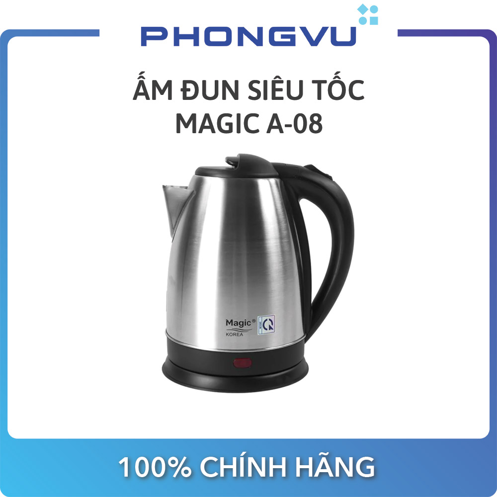 Ấm đun siêu tốc Magic A-08 - Bảo hành 12 tháng