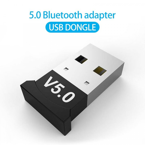 USB Bluetooth 5.0 Dongle CSR, thu phát bluetooth tốc độ cao cho PC và Laptop