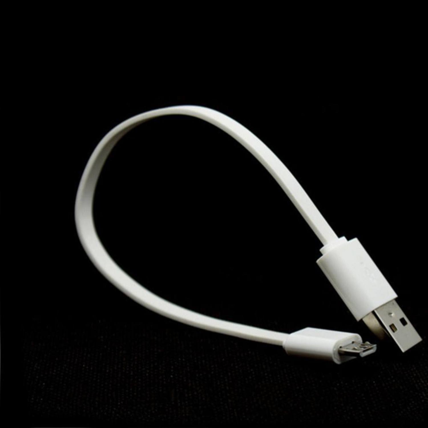Cáp sạc 2A dài 20cm chân Micro