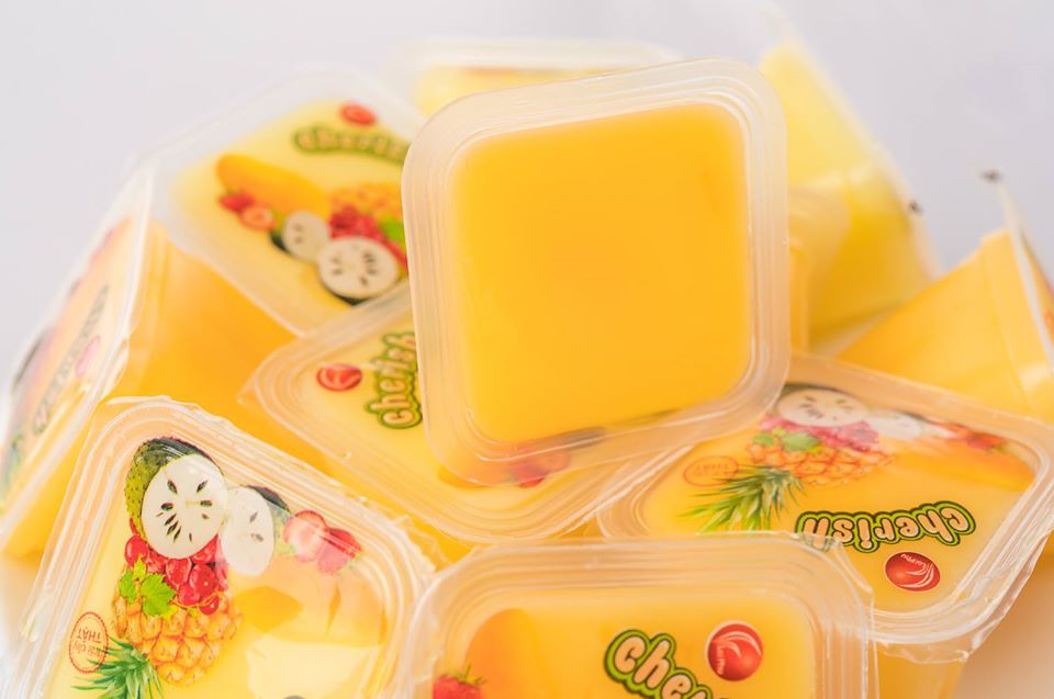 Combo 5 Túi Thạch Pudding Cherish 850.5 G Vị Xoài