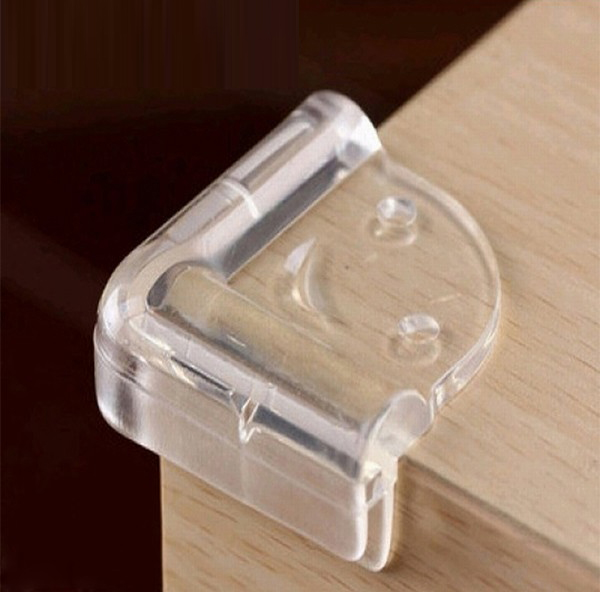 Bộ 4 Miếng Chống Vạ Chạm Góc Bàn Bằng Silicon Cho Bé Hình Mặt Cười