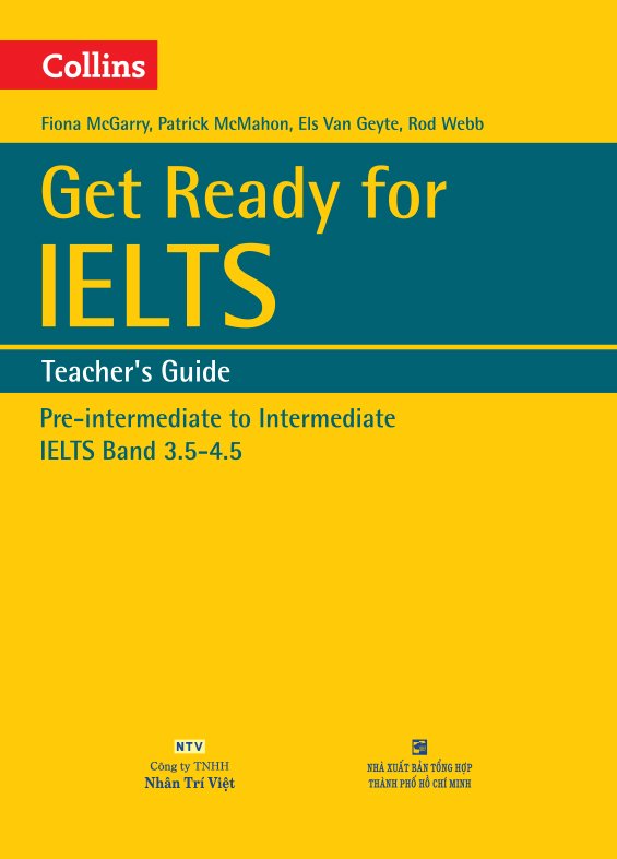 Sách - Get Ready for IELTS - Teacher’s Guide