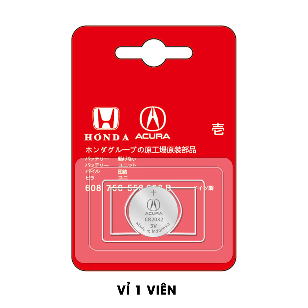 Pin chìa khóa xe máy Yamaha NVX sản xuất tại Indonesia 3V Panasonic