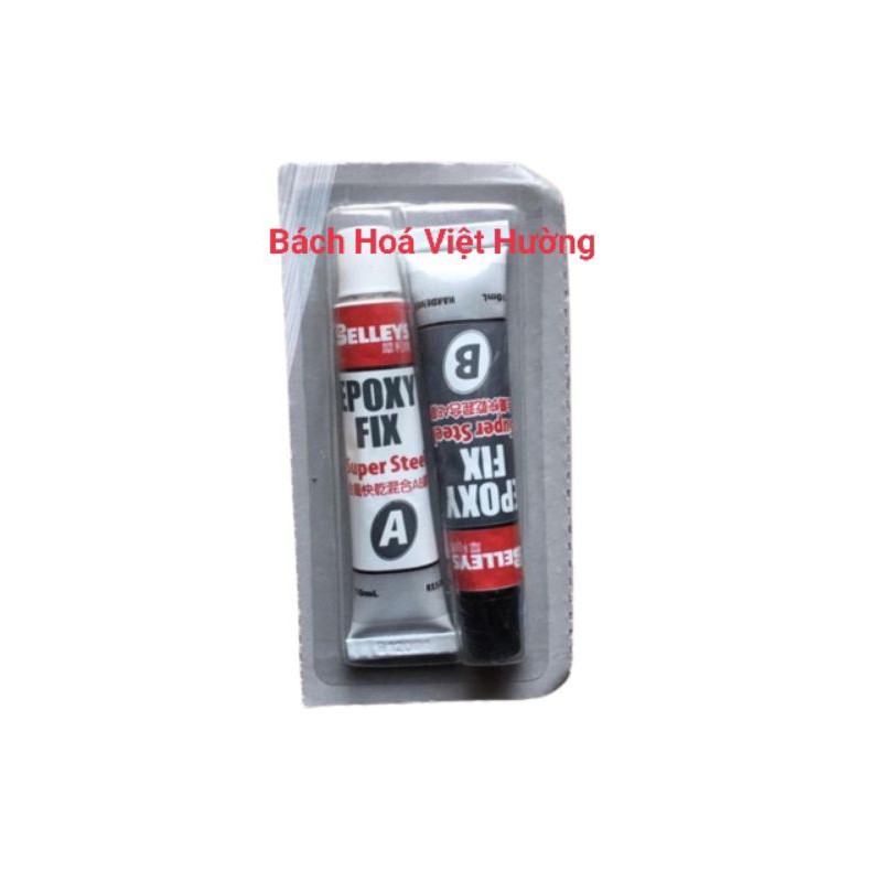 Keo gắn sắt AB 2 thành phần Epoxy fix Selleys (chính hãng) 15ml giá 1 cặp