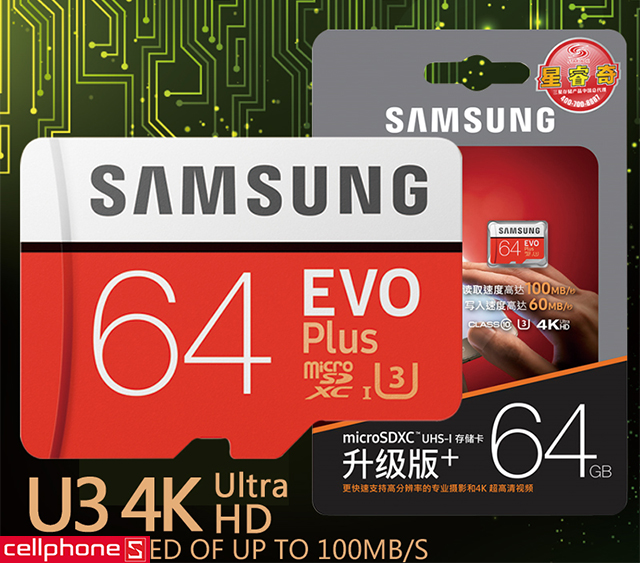 [Best Seller] Thẻ nhớ MicroSDXC Samsung Plus 64GB