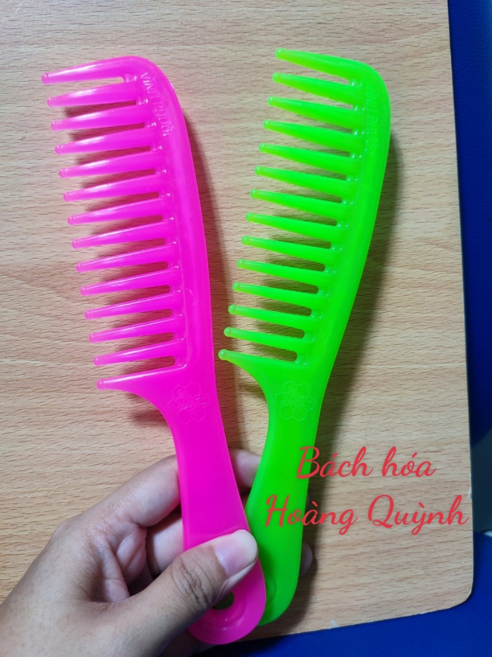 (GIÁ RẺ) Lược răng thưa - lược xù chải tóc xoăn Vĩnh Phước