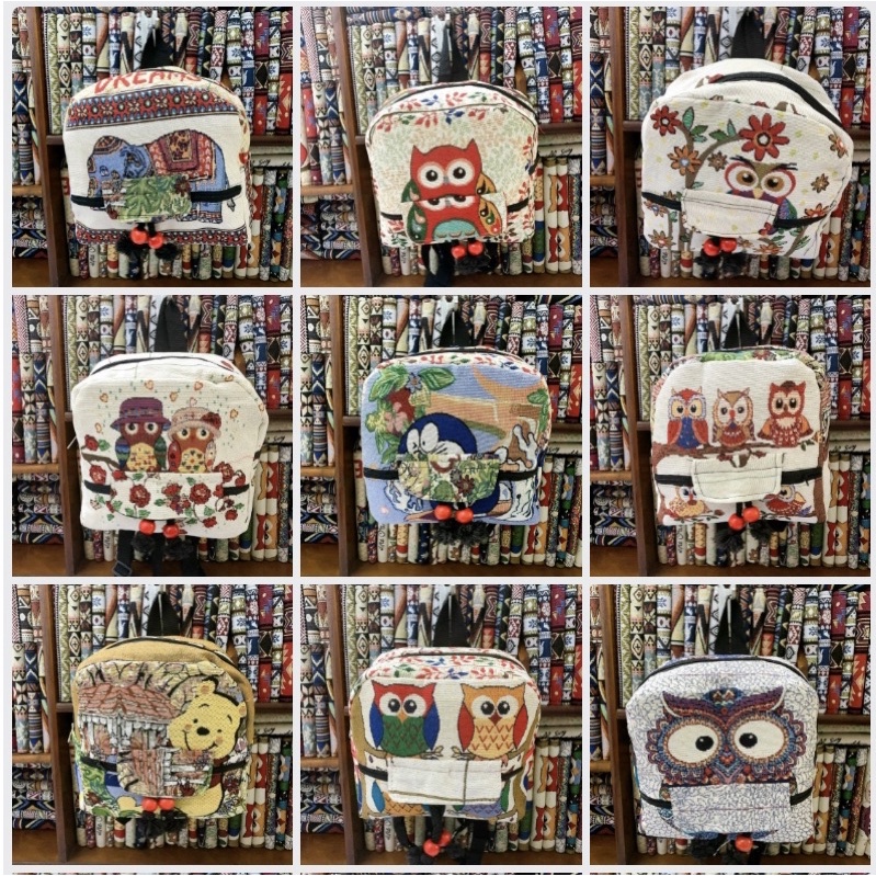 [FREESHIP MAX] - Balo Thổ Cẩm Loại Mini - uyenminhshop