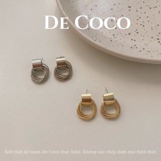 Khuyên tai basic nhiều vòng tròn Cindy De Coco decoco.accessories thumbnail
