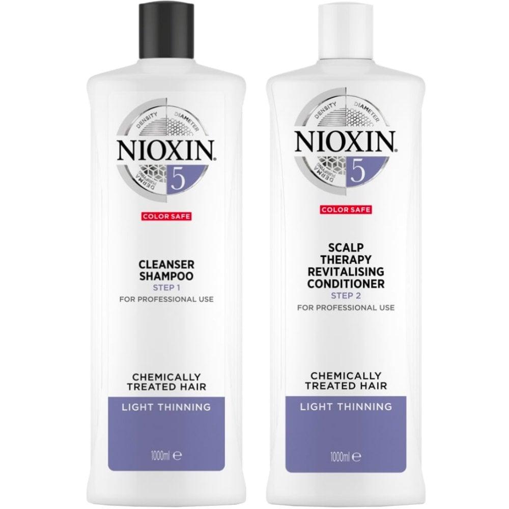 [HCM]Dầu gội chống rụng tóc Nioxin System 5 Shampoo 1000ml ( New 2019)
