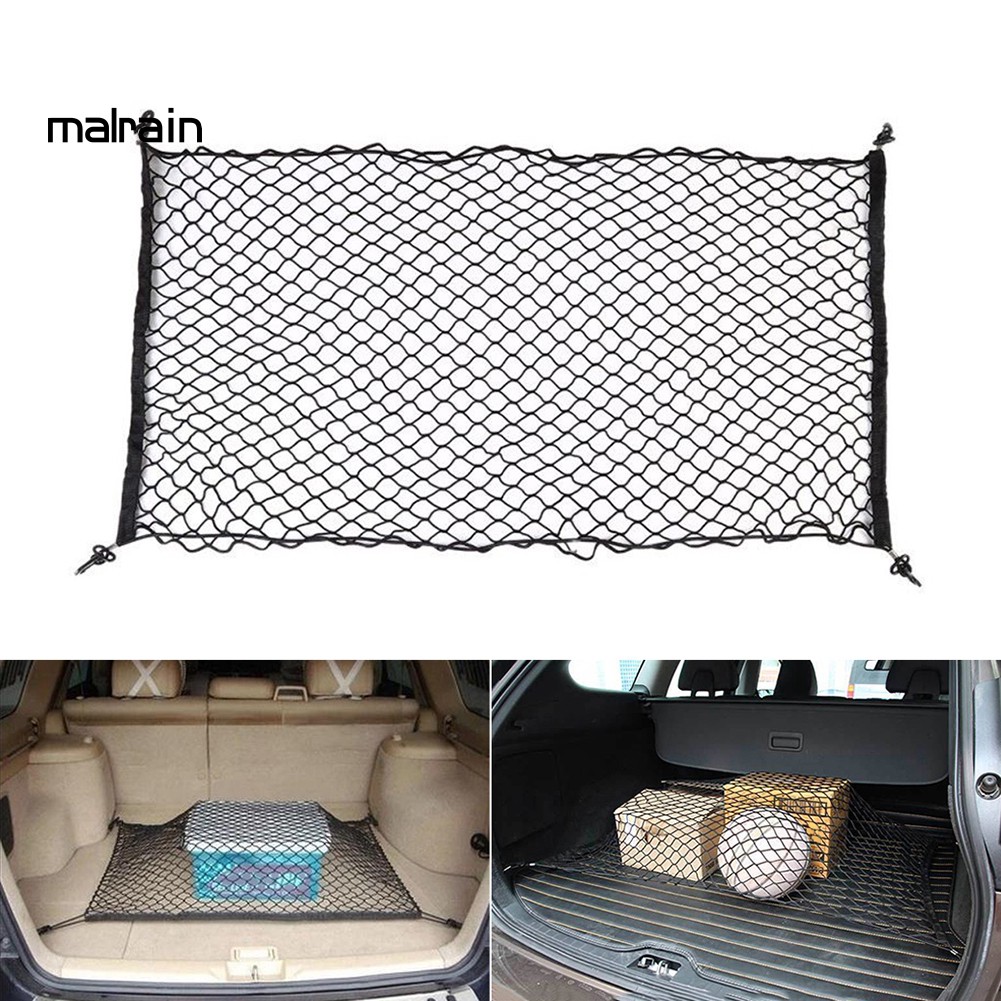 Tấm lưới co giãn giữ cố định đồ sau cốp ô tô