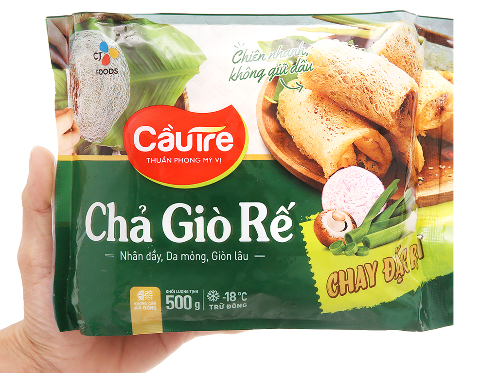 [Chỉ giao tại TP HCM] Chả Giò Rế Chay Đặc Biệt - Gói 500G