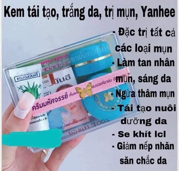 BỘ MỤN MÀU XANH THÁI LAN