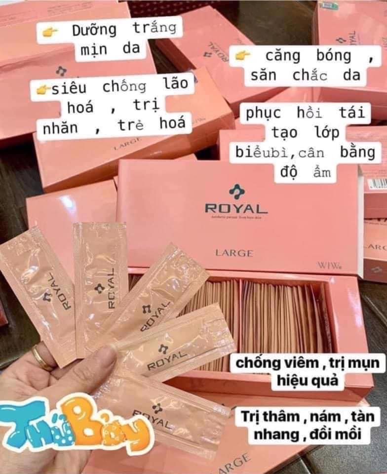 Serum nhau thai Royal Nhật (combo 5 gói)