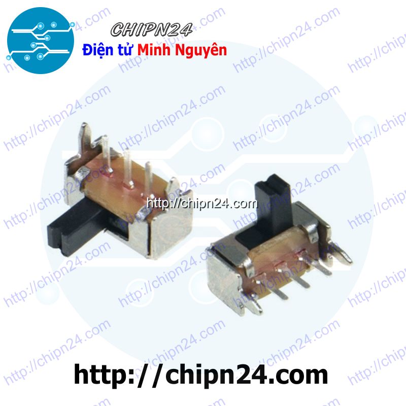 [5 cái] (KG1) Công Tắc Gạt 2mm SK12D07 VG3 Cong (3 chân 2 vị trí)