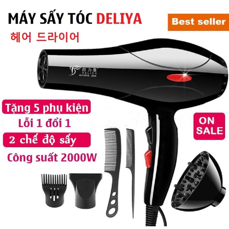 Chất Lượng Tốt như sunhouse, Máy Sấy Tóc Loại Nào Tốt, Máy Sấy Tóc 2 Chiều Deliya, Công Suất Lớn 2000W Chế Độ Sấy Nóng Lạnh - Giá rẻ, Thiết kế đẹp BH 12 tháng