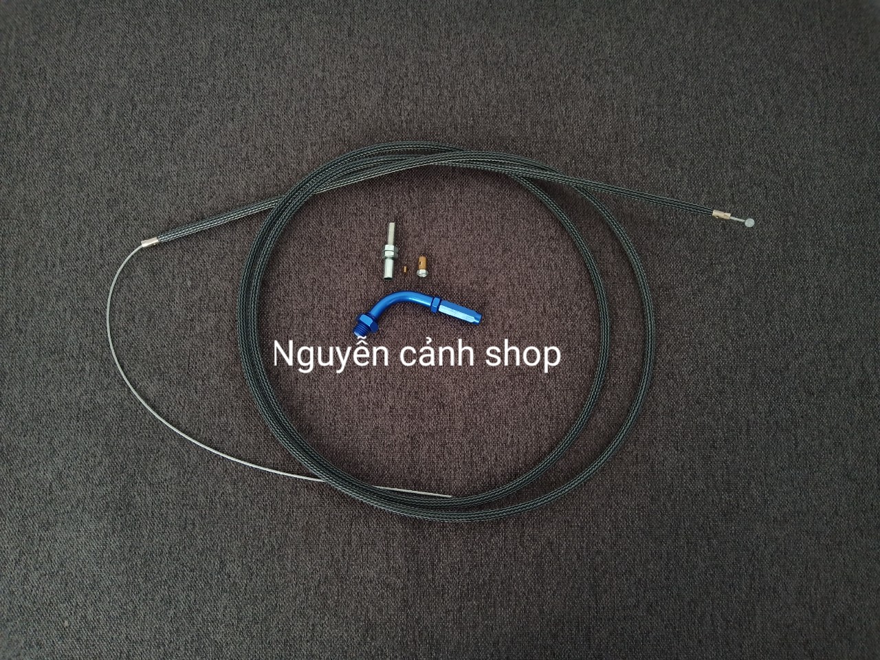 [HCM]dây ga và đầu ga màu domino 2 món