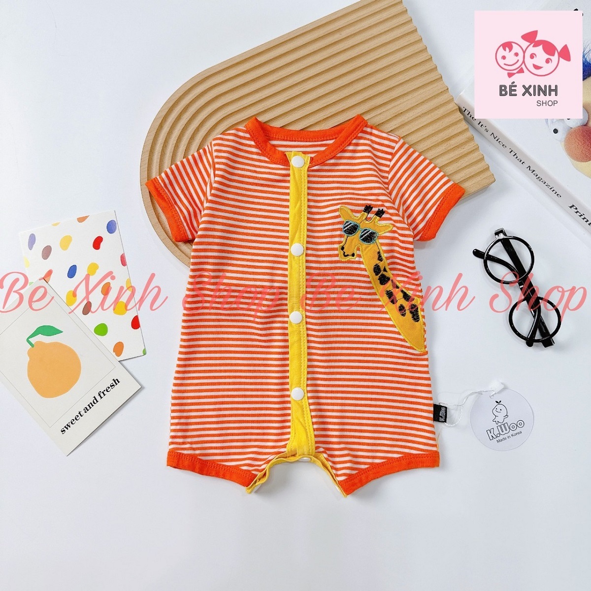 Bodysuit Bộ body jumpsuit cho bé trai bé gái sơ sinh Bộ bodysuit jum áo liền quần cho bé sơ sinh thunlạnh Bé_Xinh_Shop
