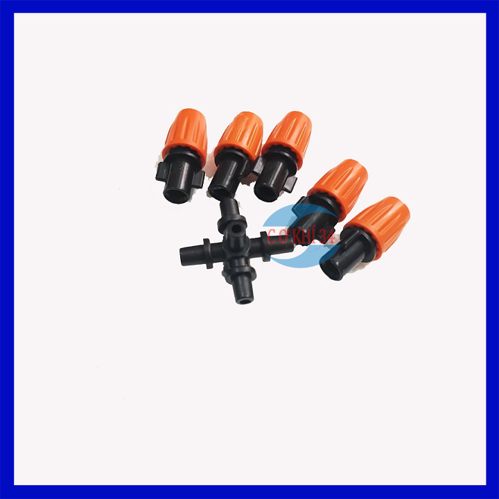 Béc Phun Sương 5 hướng Tưới Cây Nhà Vườn