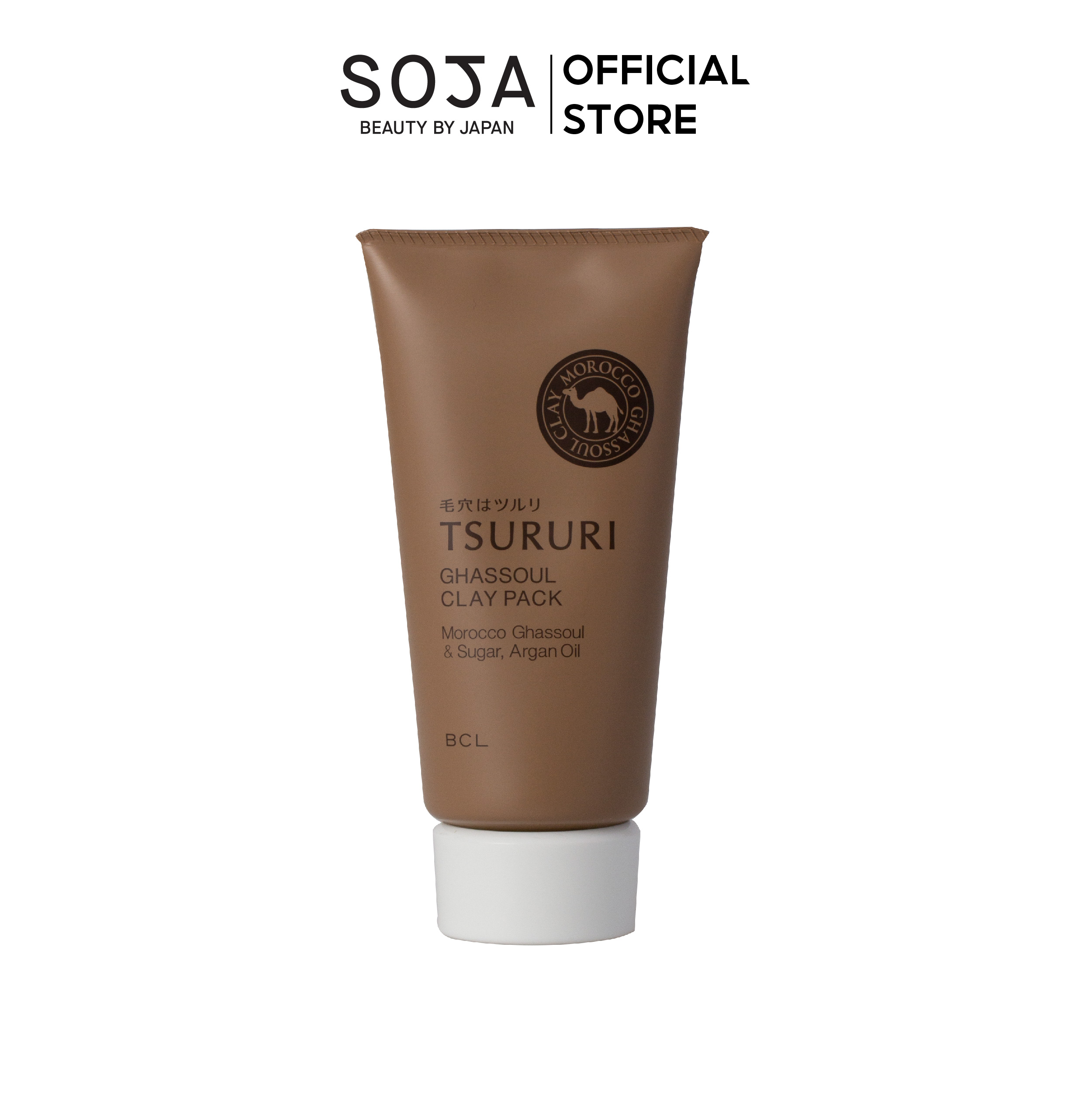 Mặt Nạ Đất Sét Tsururi Ghassoul Mineral Clay Pack 150g