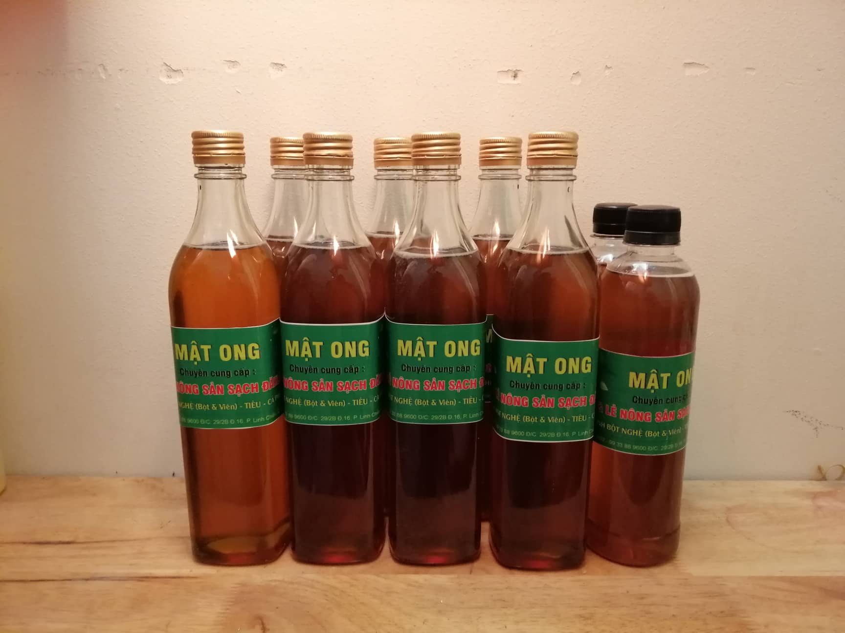 Mật ong nguyên chất Đắk Lắk hoa cà phê - 1 lít