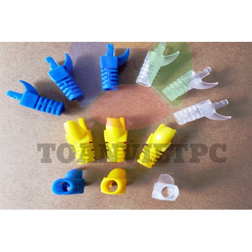 Đầu chụp hạt mạng CHỐNG NƯỚC RJ45 (100 cái)
