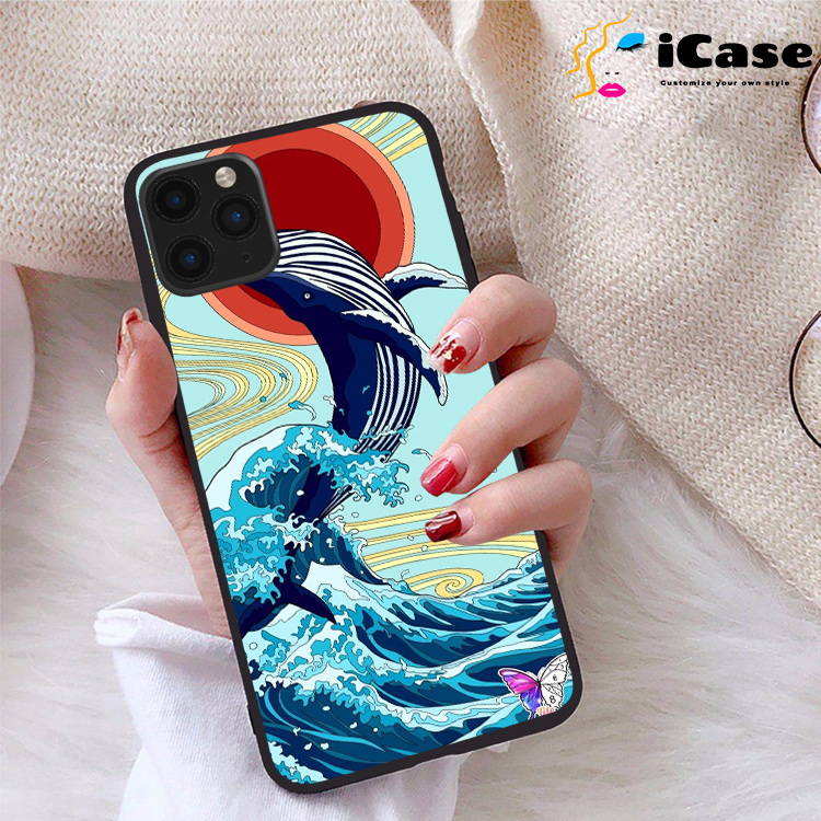 Ốp lưng iPhone 11 Pro Max viền dẻo TPU BST Sea