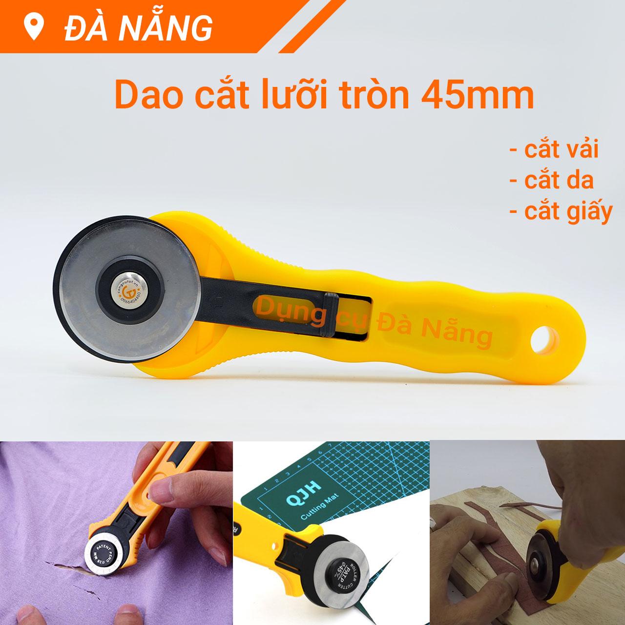 Dao lưỡi tròn chuyên cắt giấy, vải, da
