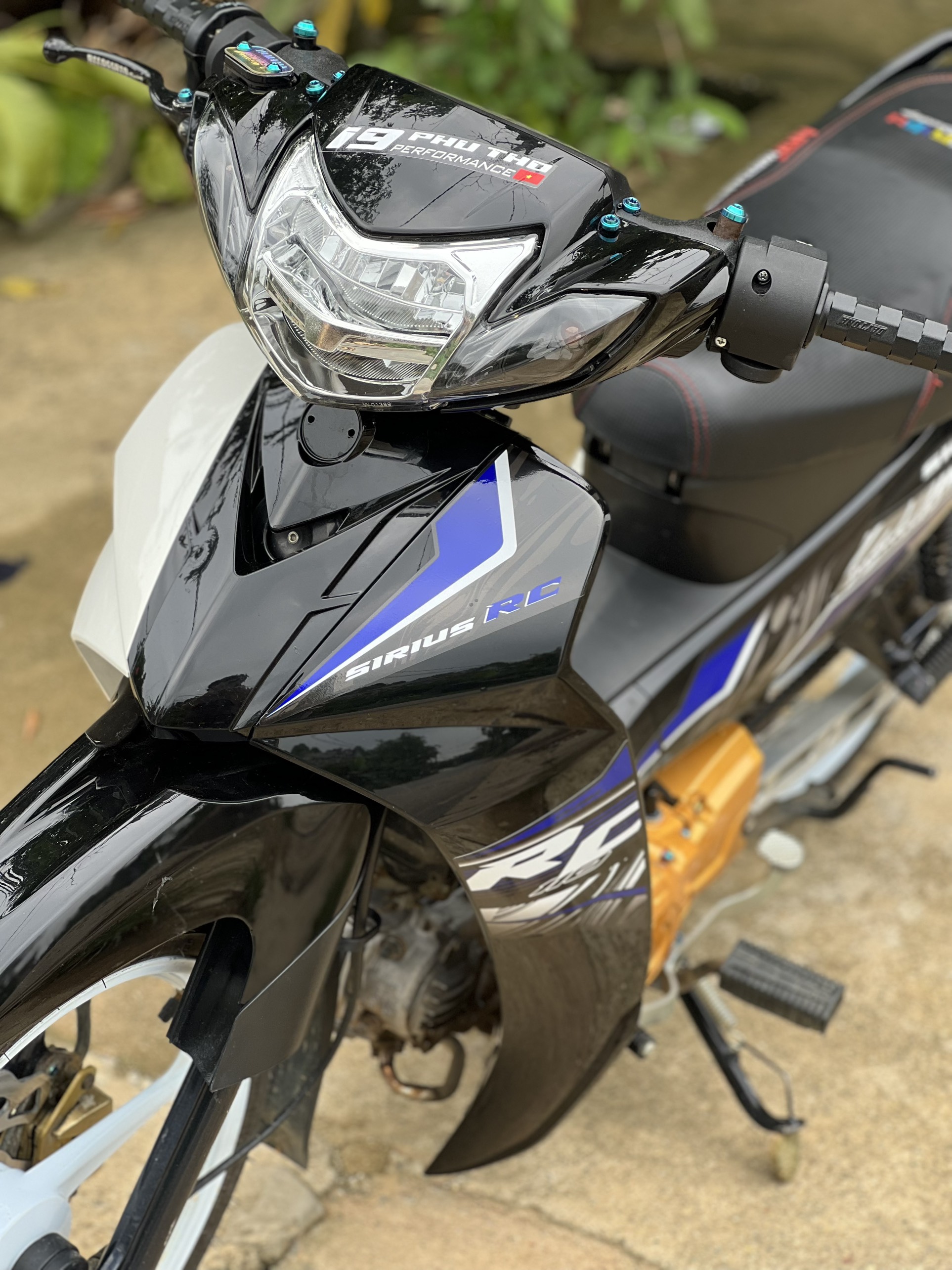 Tem rời sirius - mẫu rc - dán xe 50cc-110cc