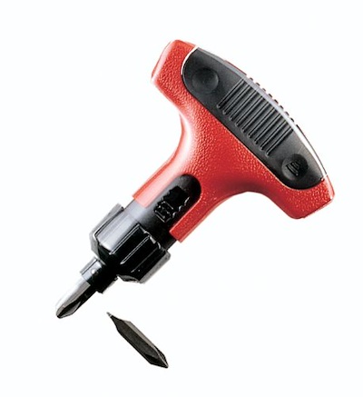 [HCM]Tô vít ngắn chữ T có bánh răng đảo chiều No.370 Hãng Anex Nhật Bản