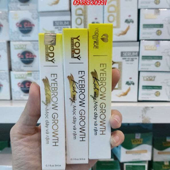 [Hàng chuẩn] Serum Dưỡng mày Phương Anh EyeBrow Growth Yody White