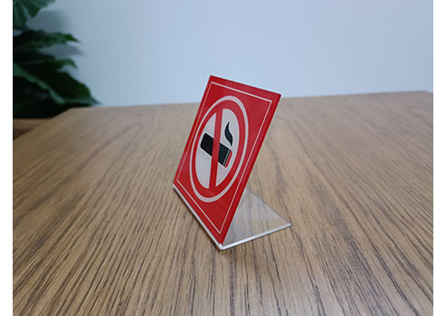 Bảng cấm no smoking mica in uv , bảng cấm mica , cấm hút thuốc