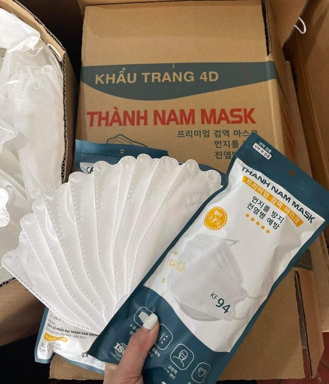 Khẩu trang 4D Kf94 Mask (10c/túi)