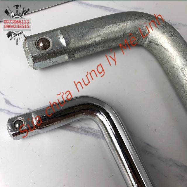 Tay công chữ l tay nối khẩu 1/2 dài 30 cm