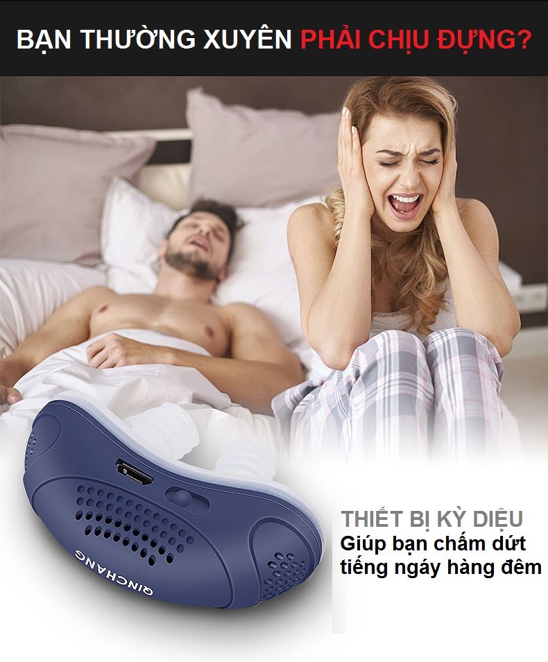 Máy chống ngáy điện tử chính hãng