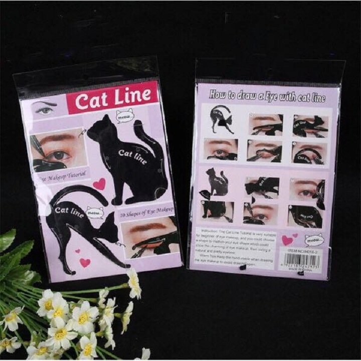 Combo 2 Khuôn kẻ mí Catline siêu đa năng siêu độc đáo